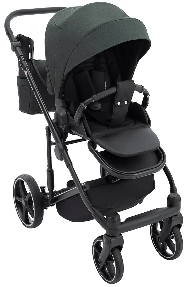 Детская коляска 2 в 1 Adamex Zico Lux TK-50 темно-зеленый